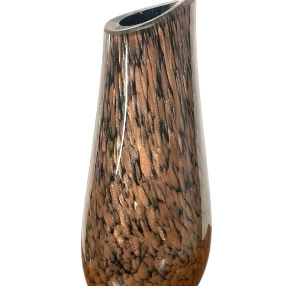 Vaso Vintage Leopardo con avventurina