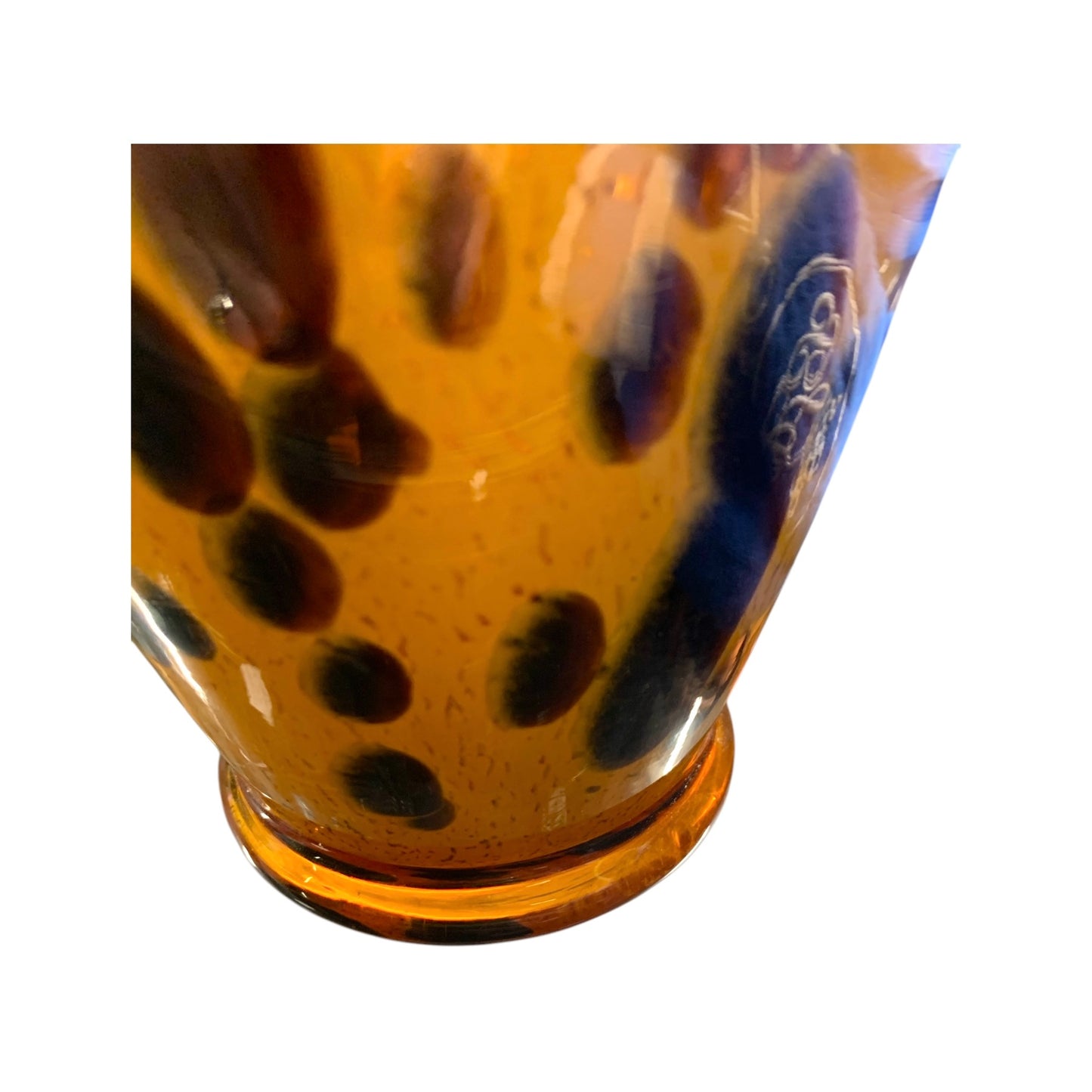 Vaso Ocra Maculato