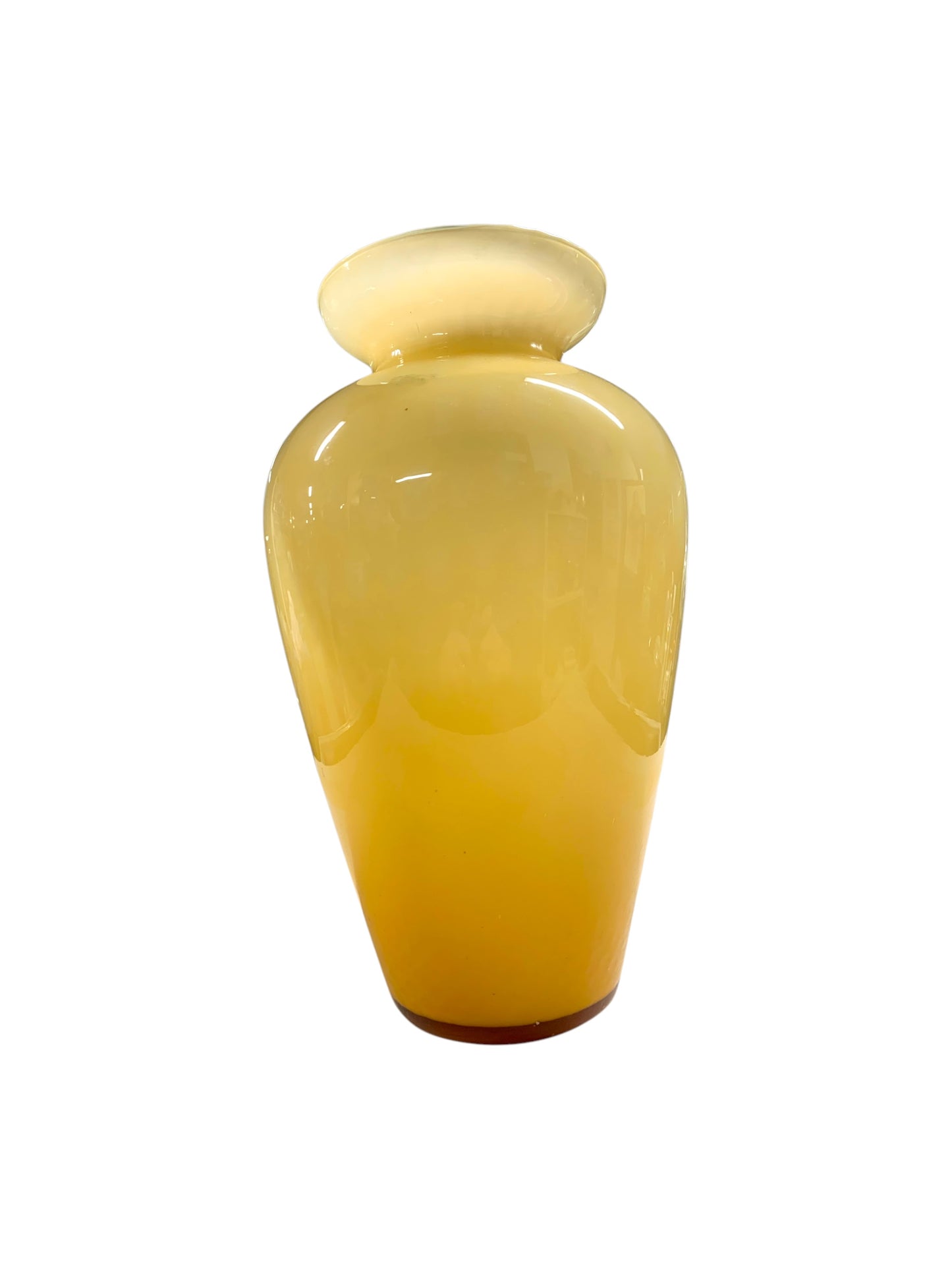 Vaso ad anfora color crema