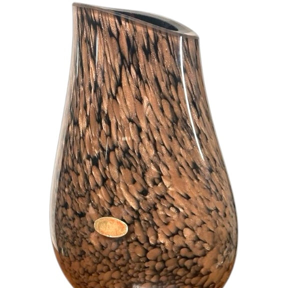 Vaso Vintage Leopardo con avventurina