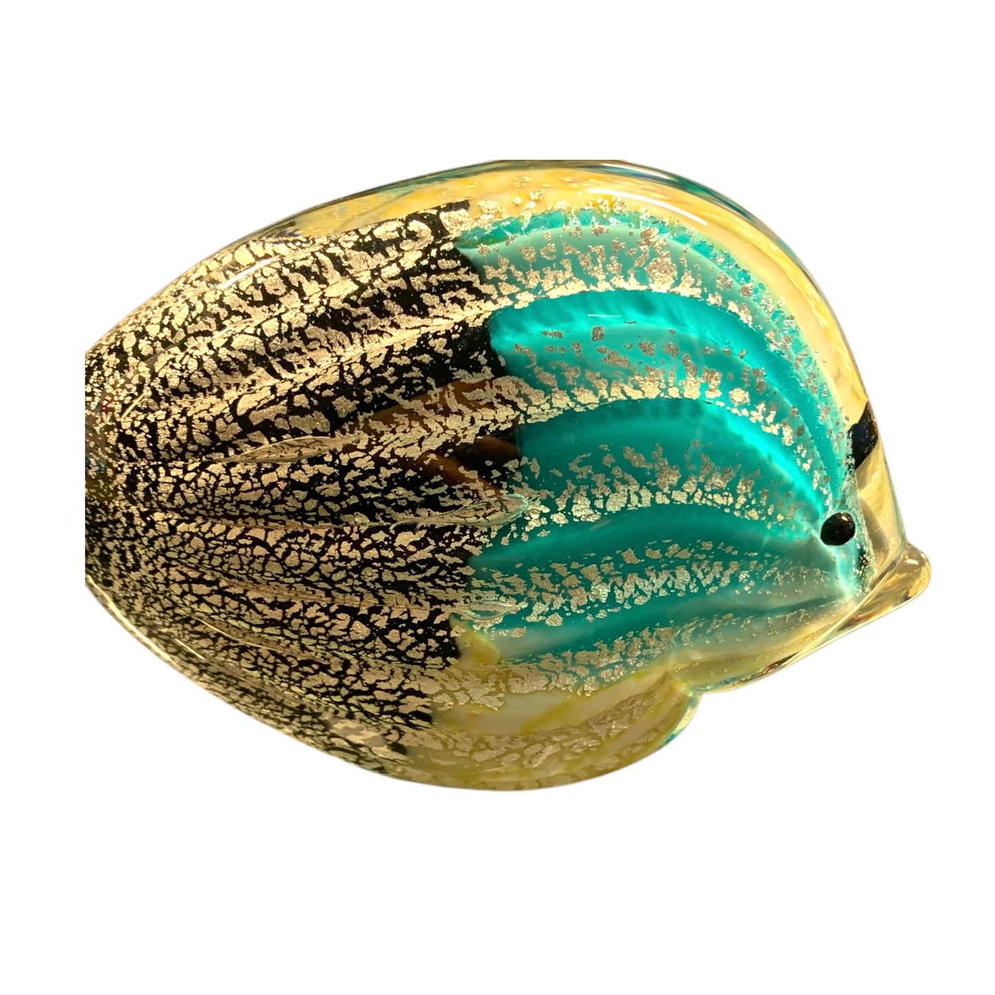 Pesce Scultura Artistica  in vetro colorato