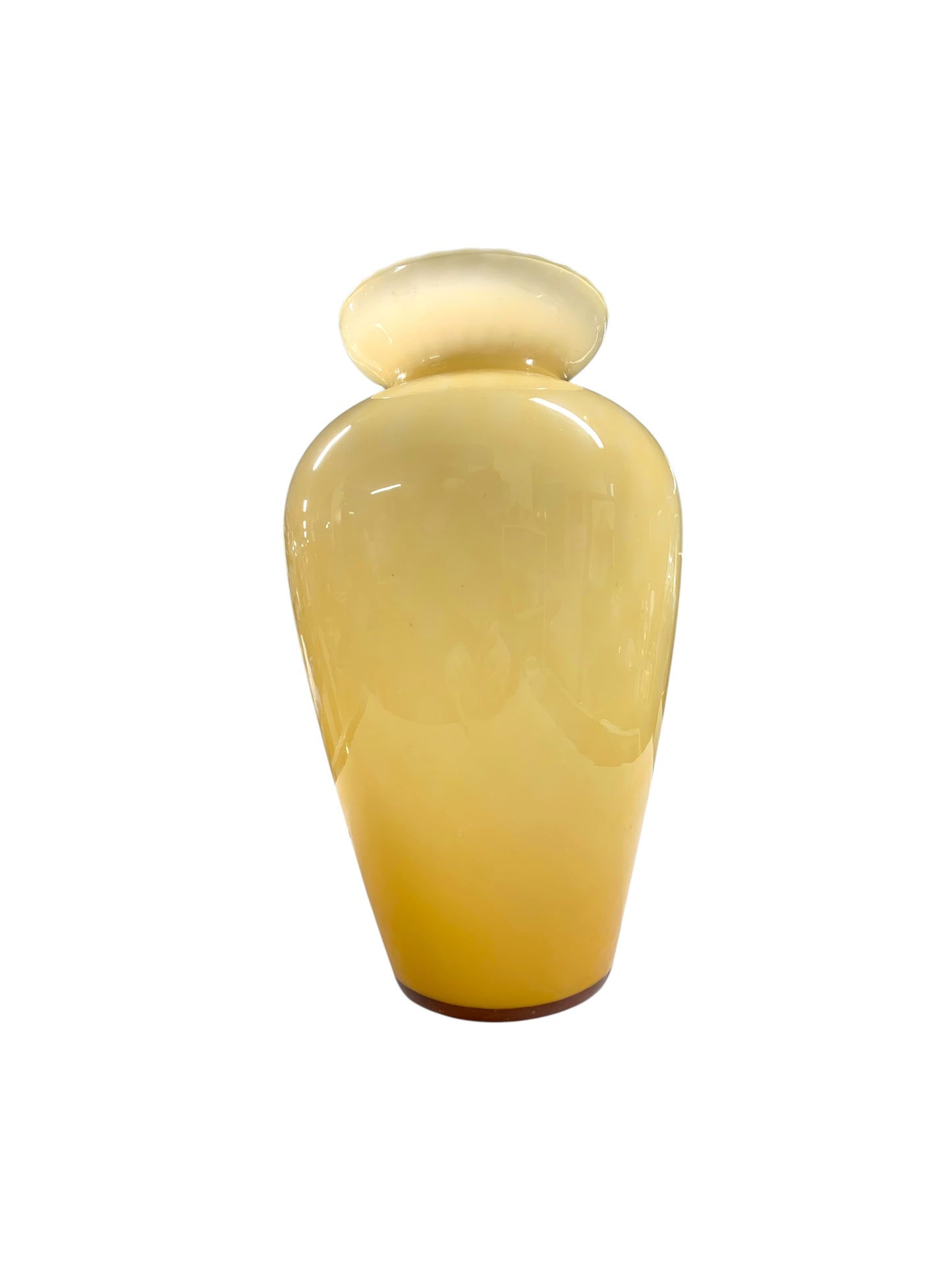 Vaso ad anfora color crema