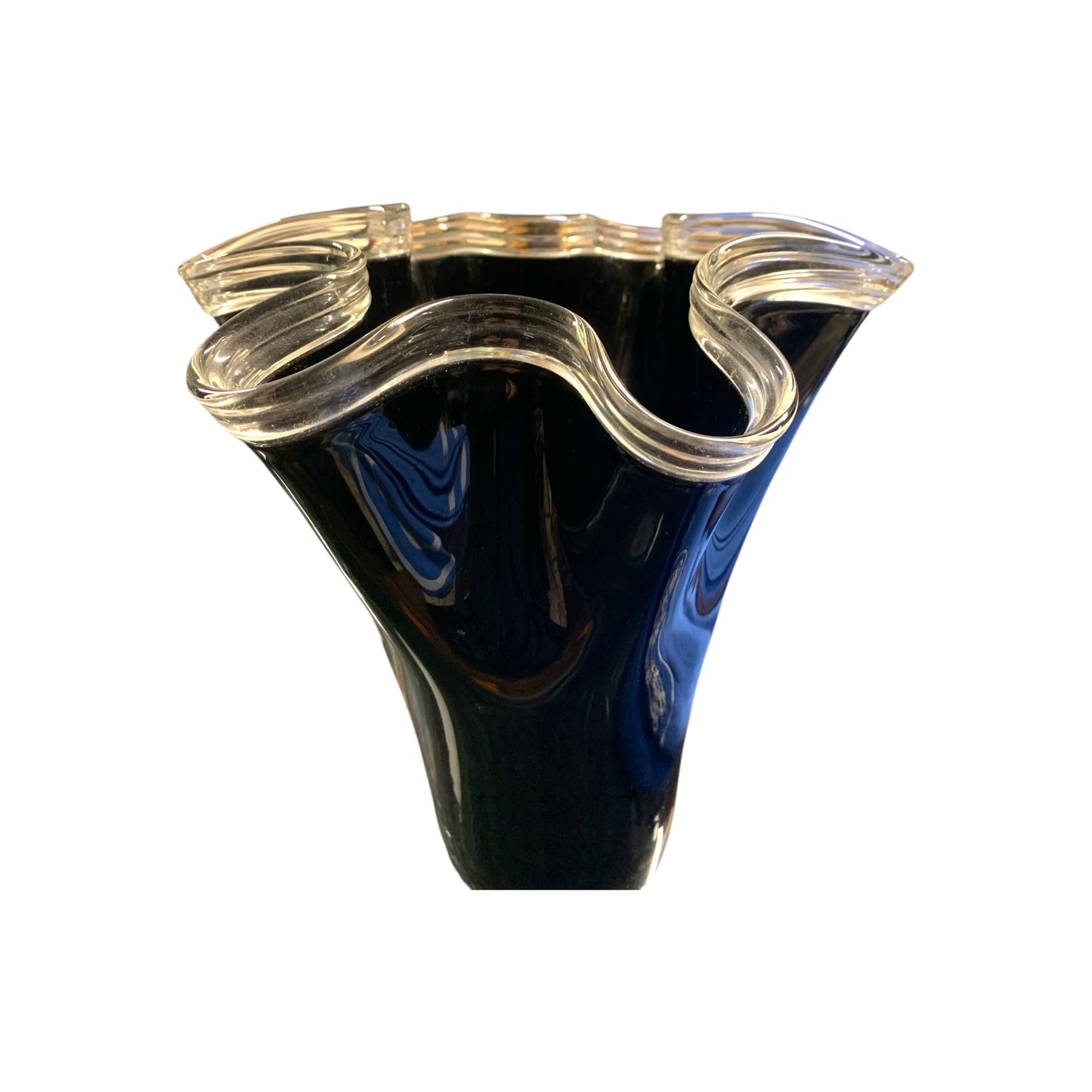 Vaso a fazzoletto Flavio Poli Seguso