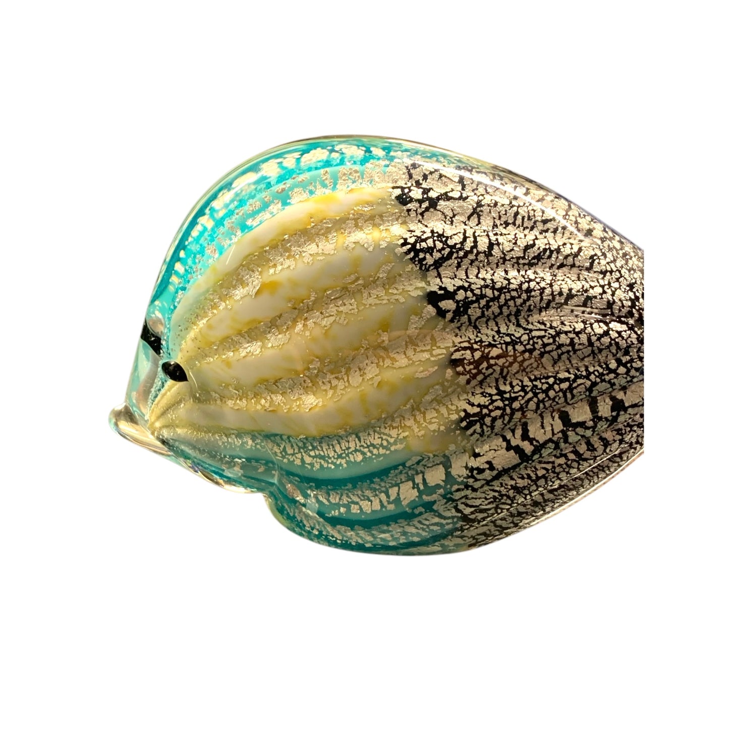 Pesce Scultura Artistica  in vetro colorato