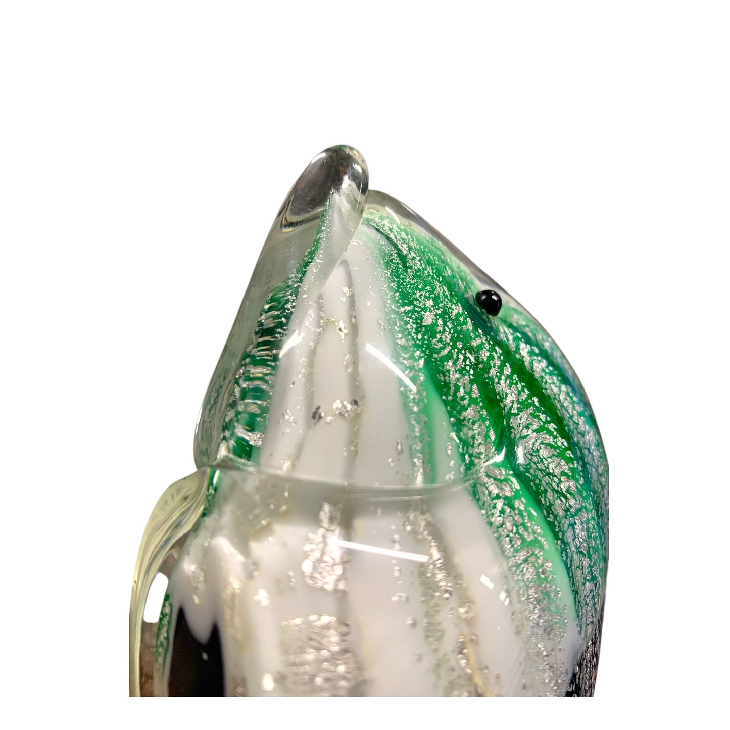 Pesce Scultura Artistica in vetro colorato