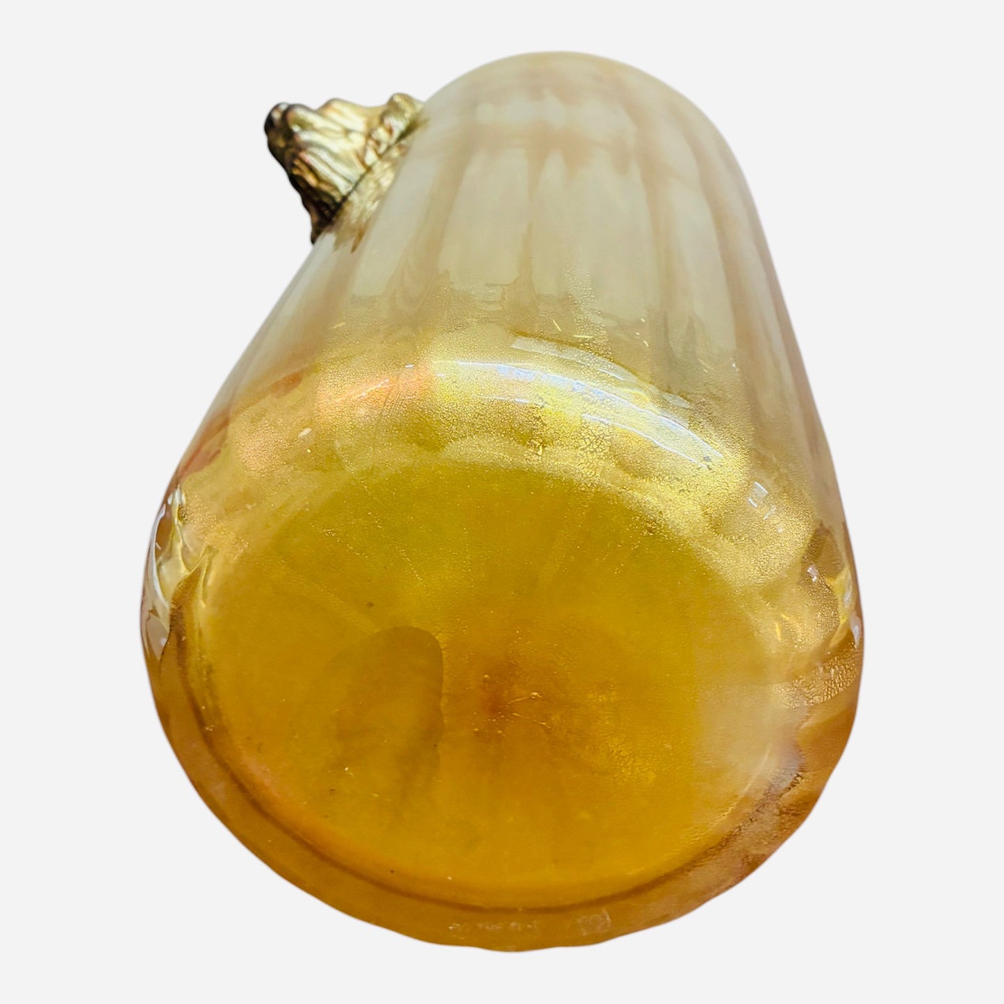 Vaso Ambra con teste di Leone