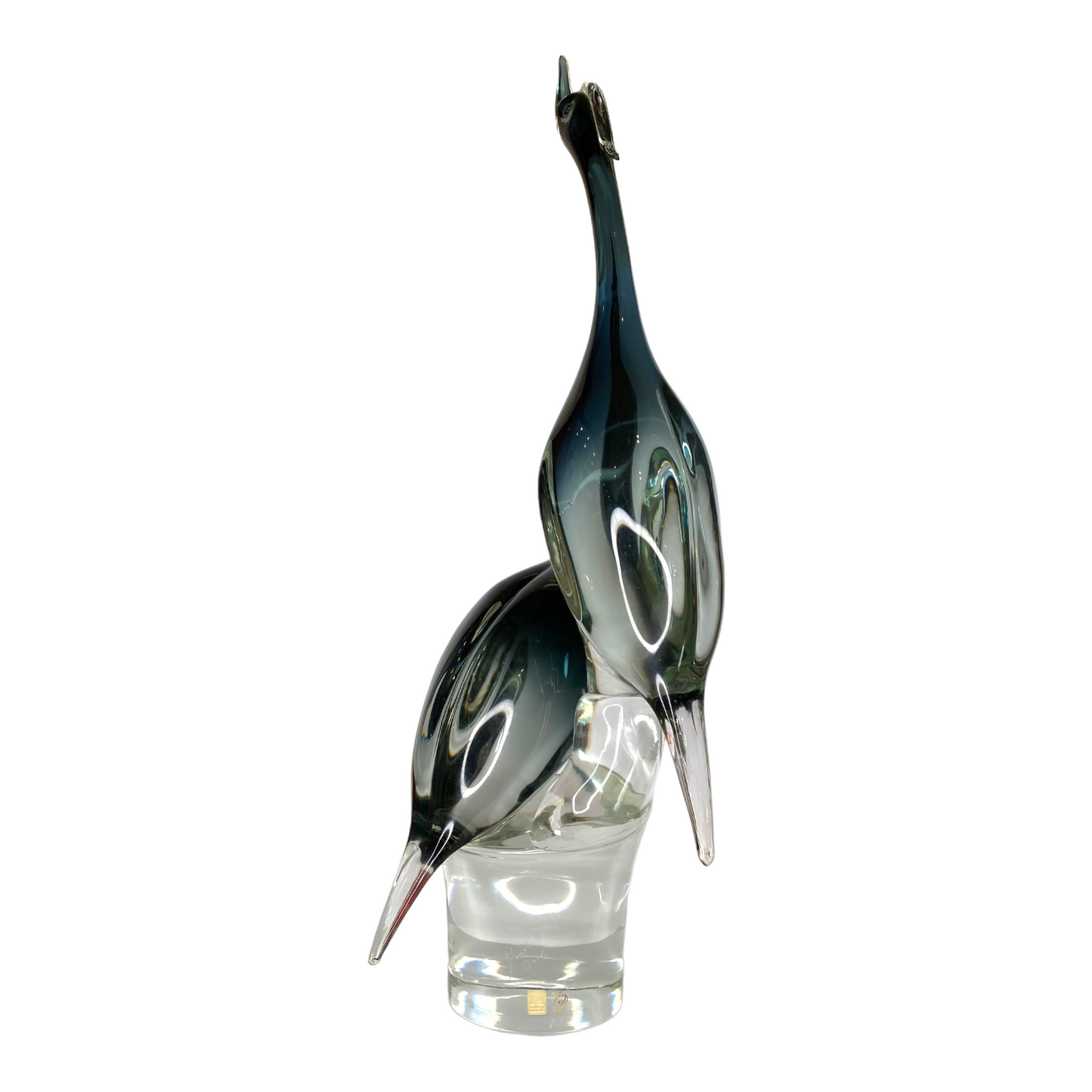 Ibis sculpture Oscar Zanetti Murano