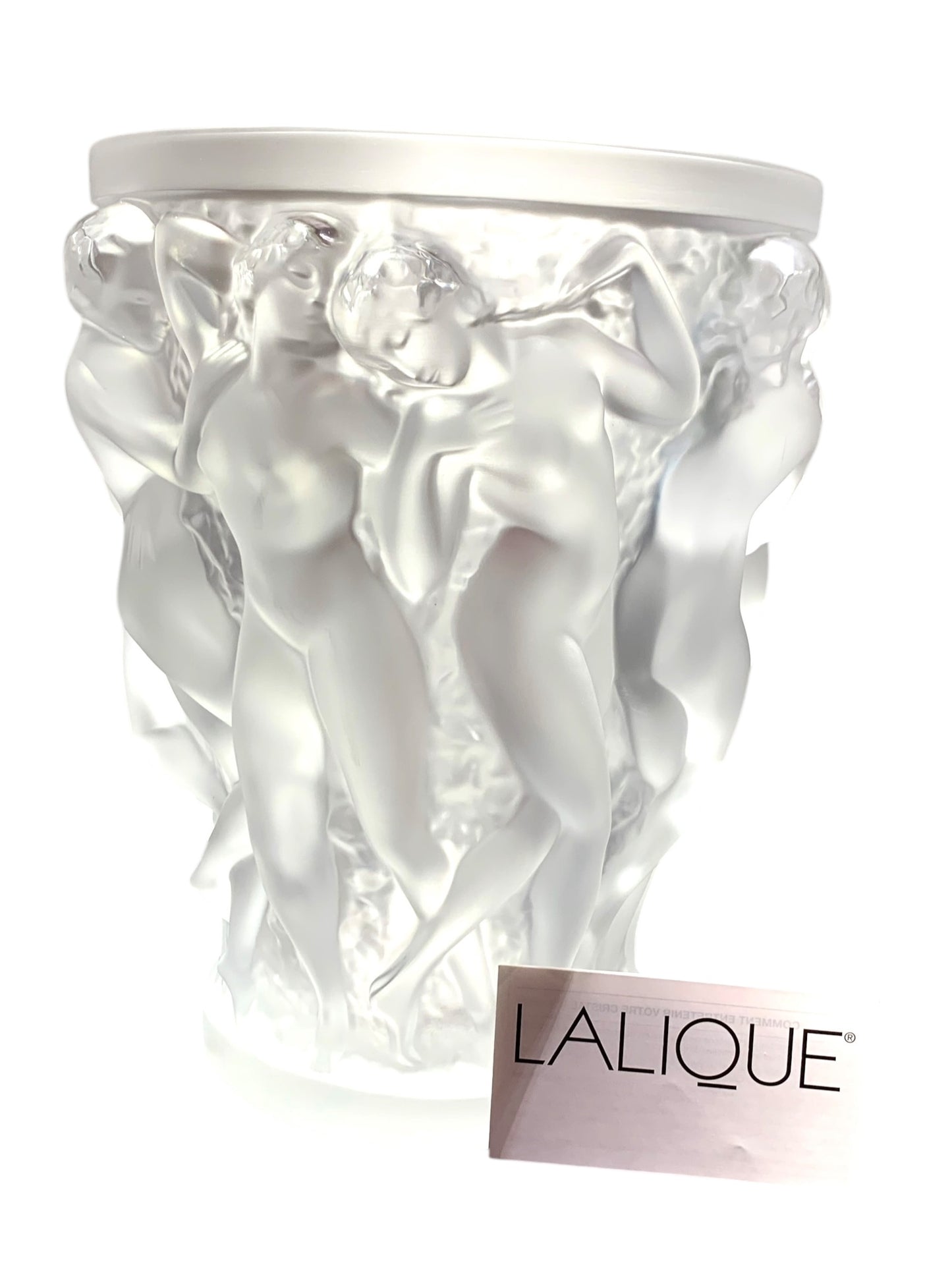 Vaso Lalique Le Baccanti