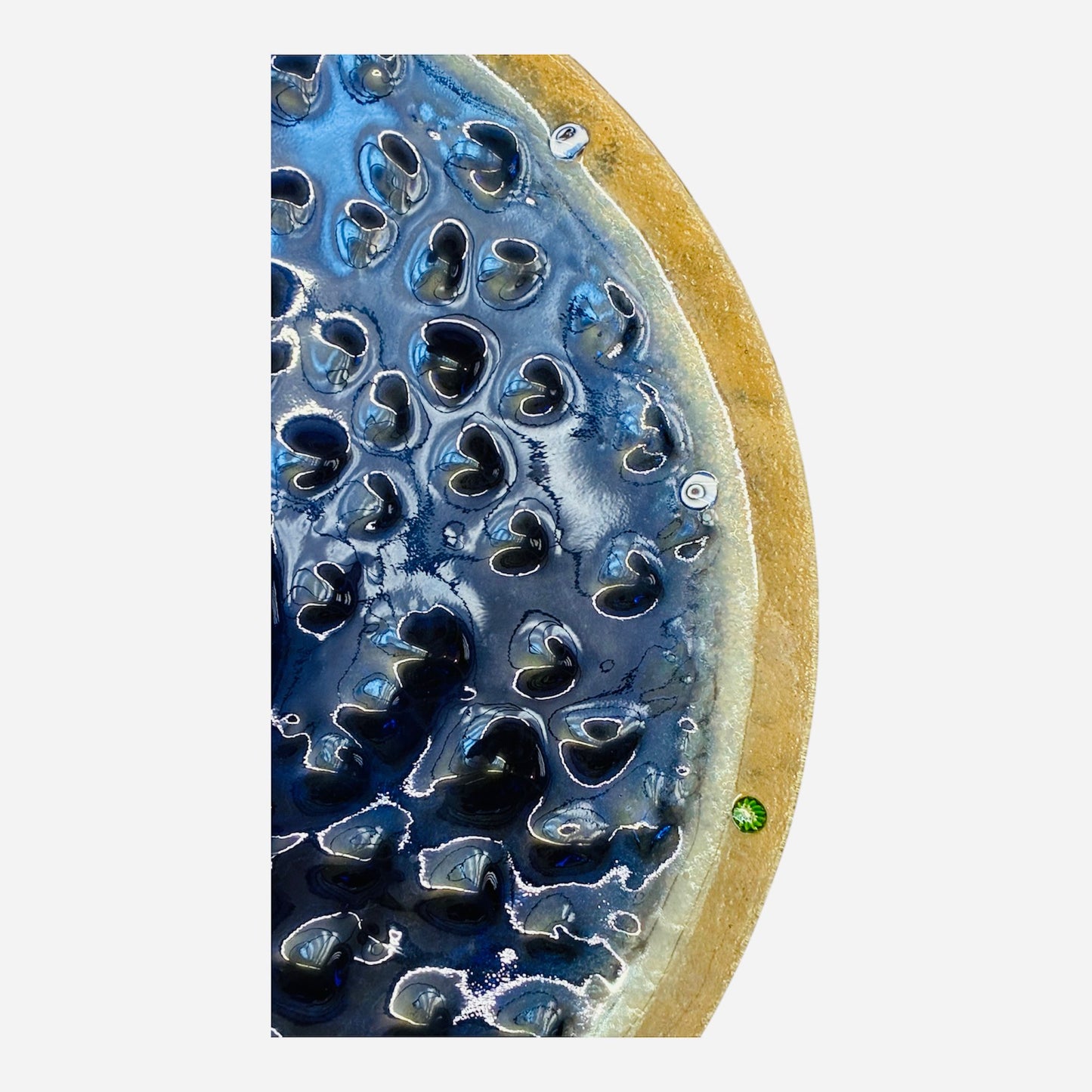 Piatto porta frutta con Murrine