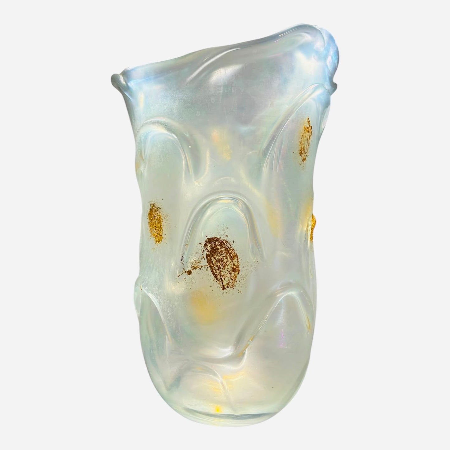 Vaso in vetro modello 3627 di Flavio Poli per Seguso