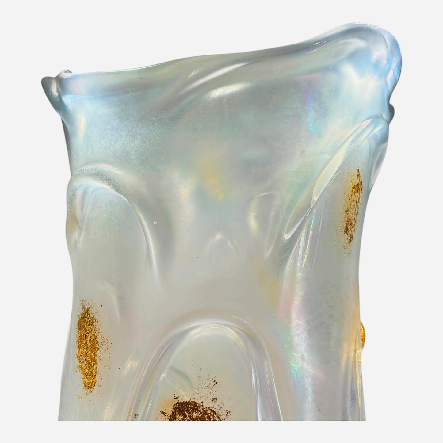 Vaso in vetro modello 3627 di Flavio Poli per Seguso